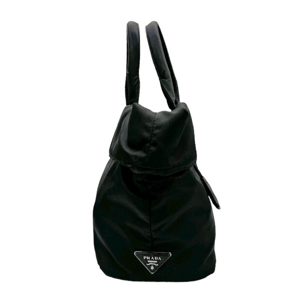Prada reversible Shoulder tote Tessuto black nylon bag - Picture 1 of 4